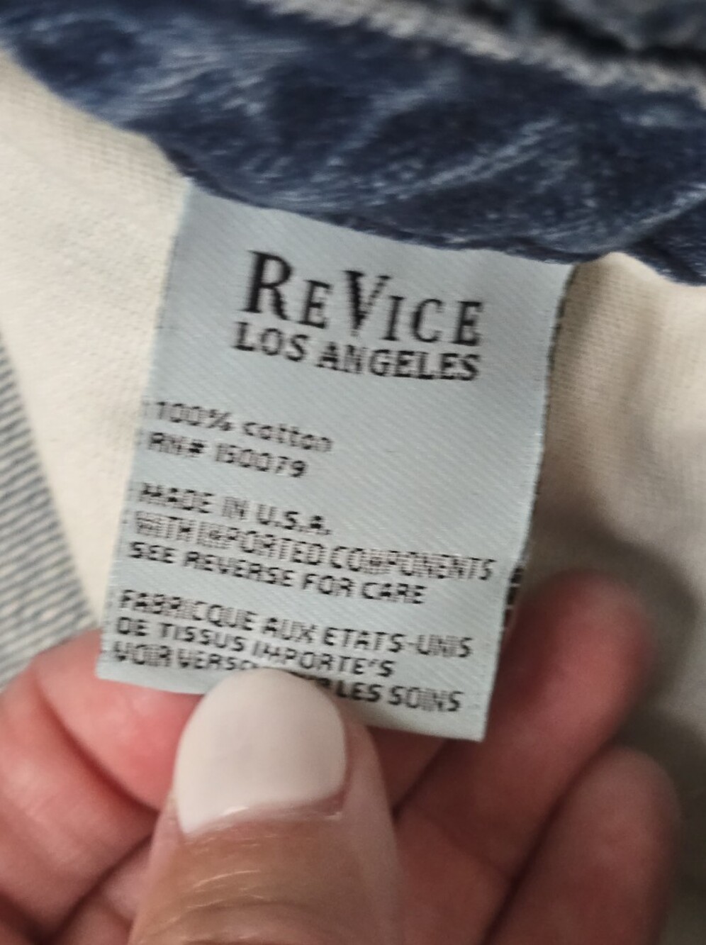 Revice Denim Wide-leg Baggy Jeans Frayed Skater New With Tags Size 24 - Picture 11 of 12